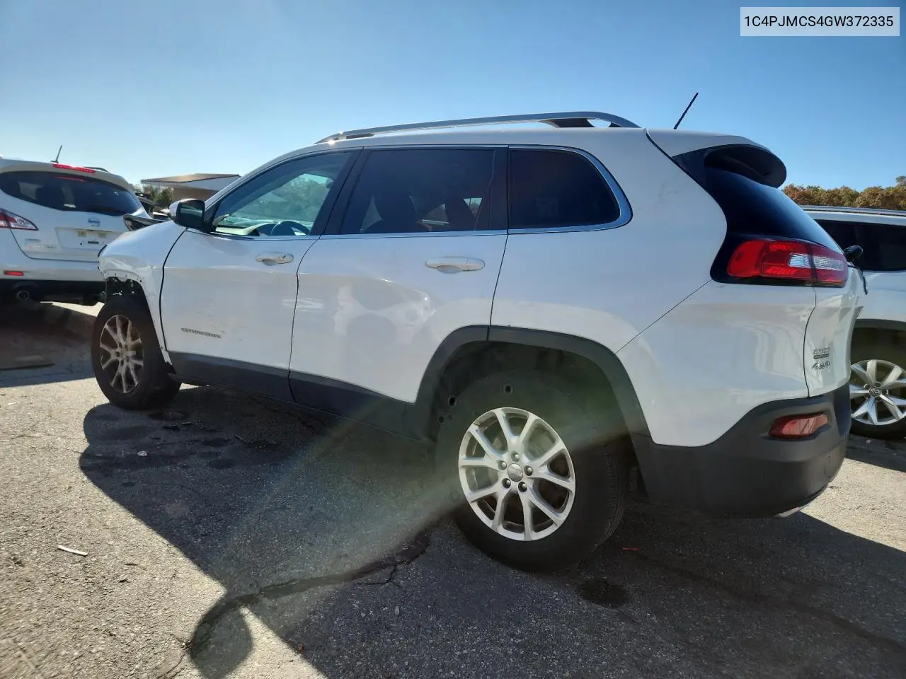 1C4PJMCS4GW372335 2016 Jeep Cherokee Latitude