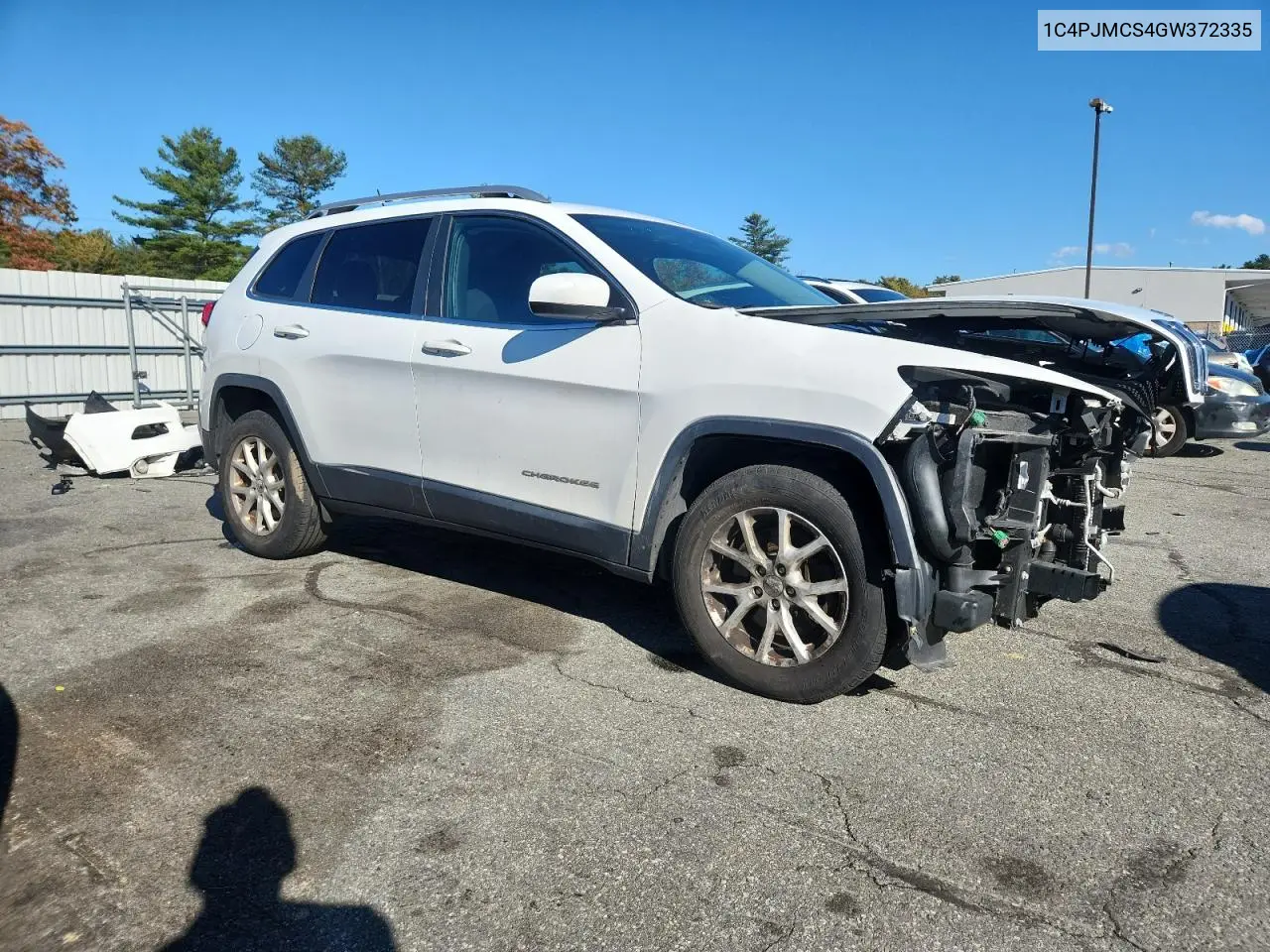 1C4PJMCS4GW372335 2016 Jeep Cherokee Latitude