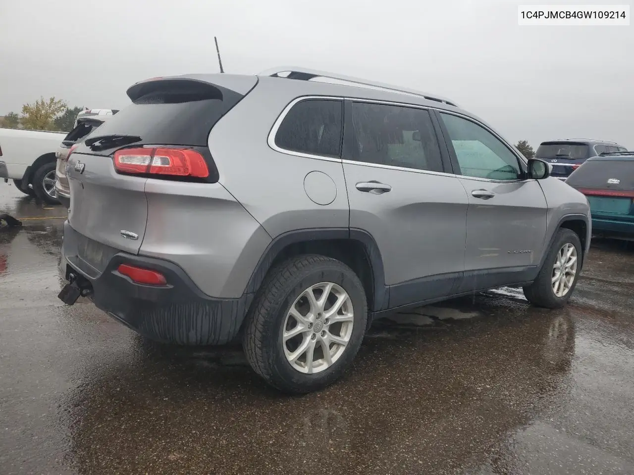 1C4PJMCB4GW109214 2016 Jeep Cherokee Latitude
