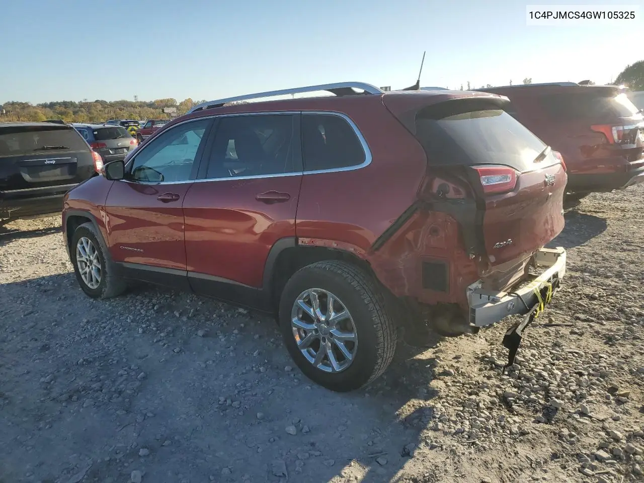 1C4PJMCS4GW105325 2016 Jeep Cherokee Latitude