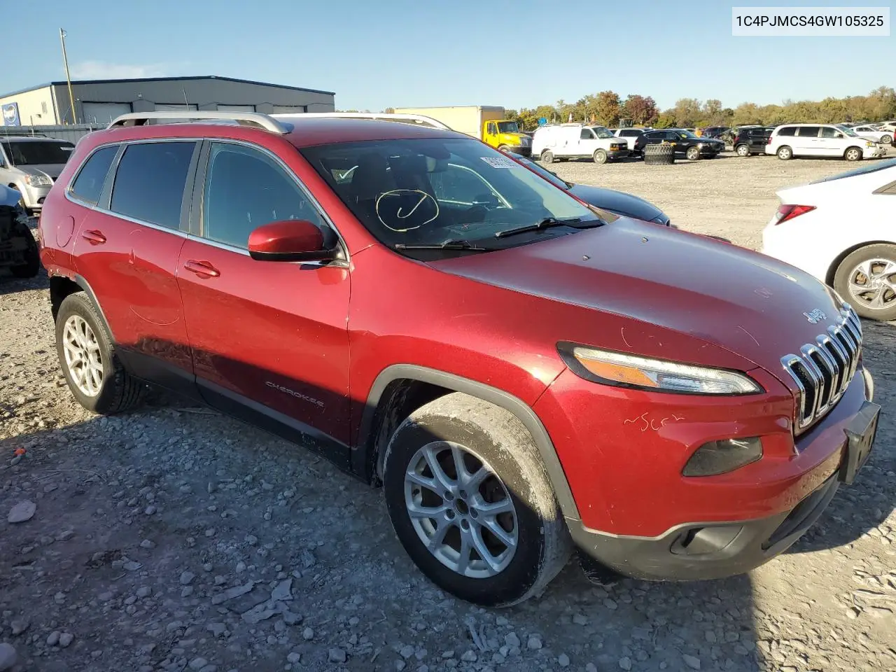 1C4PJMCS4GW105325 2016 Jeep Cherokee Latitude