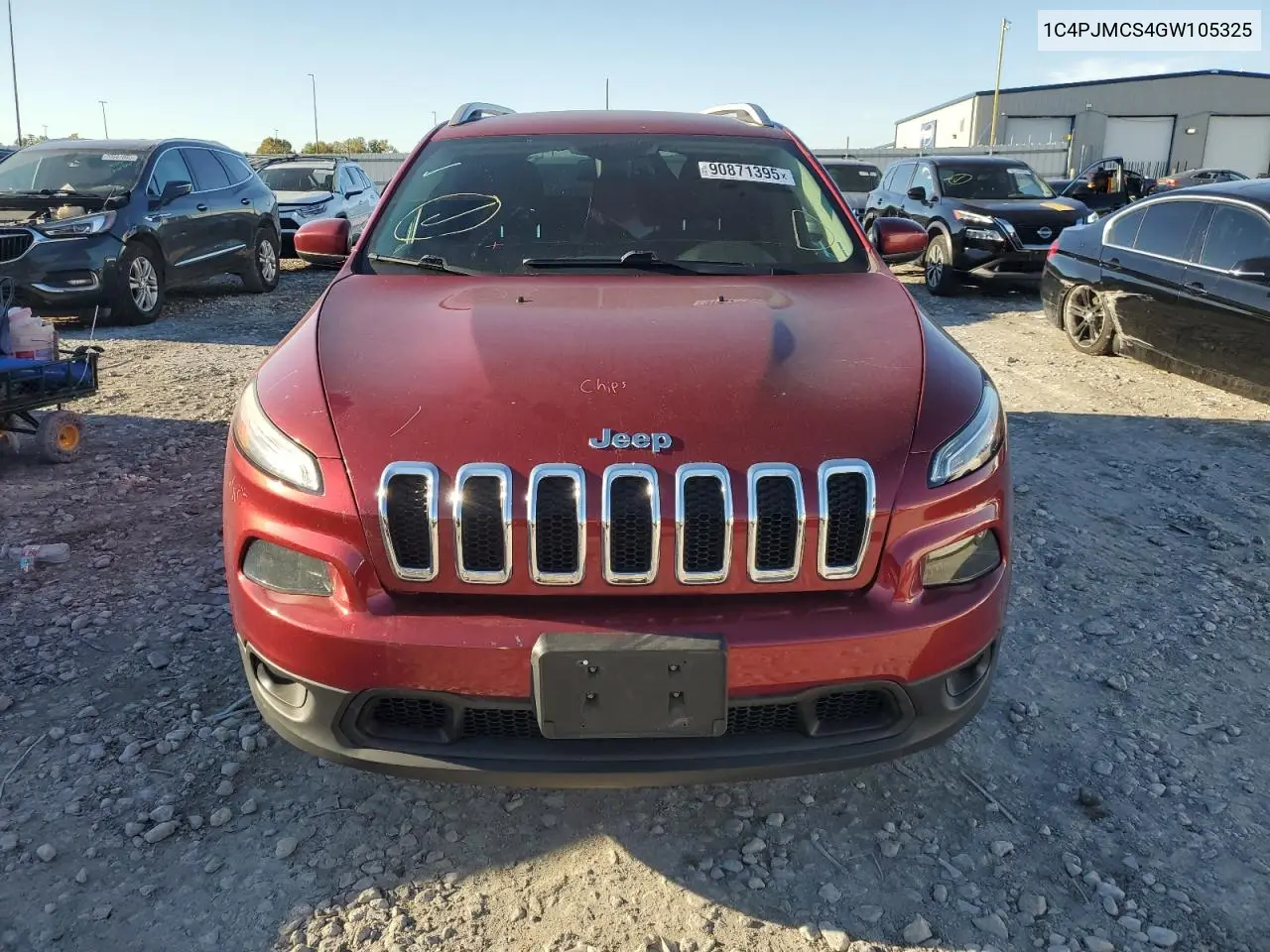 1C4PJMCS4GW105325 2016 Jeep Cherokee Latitude