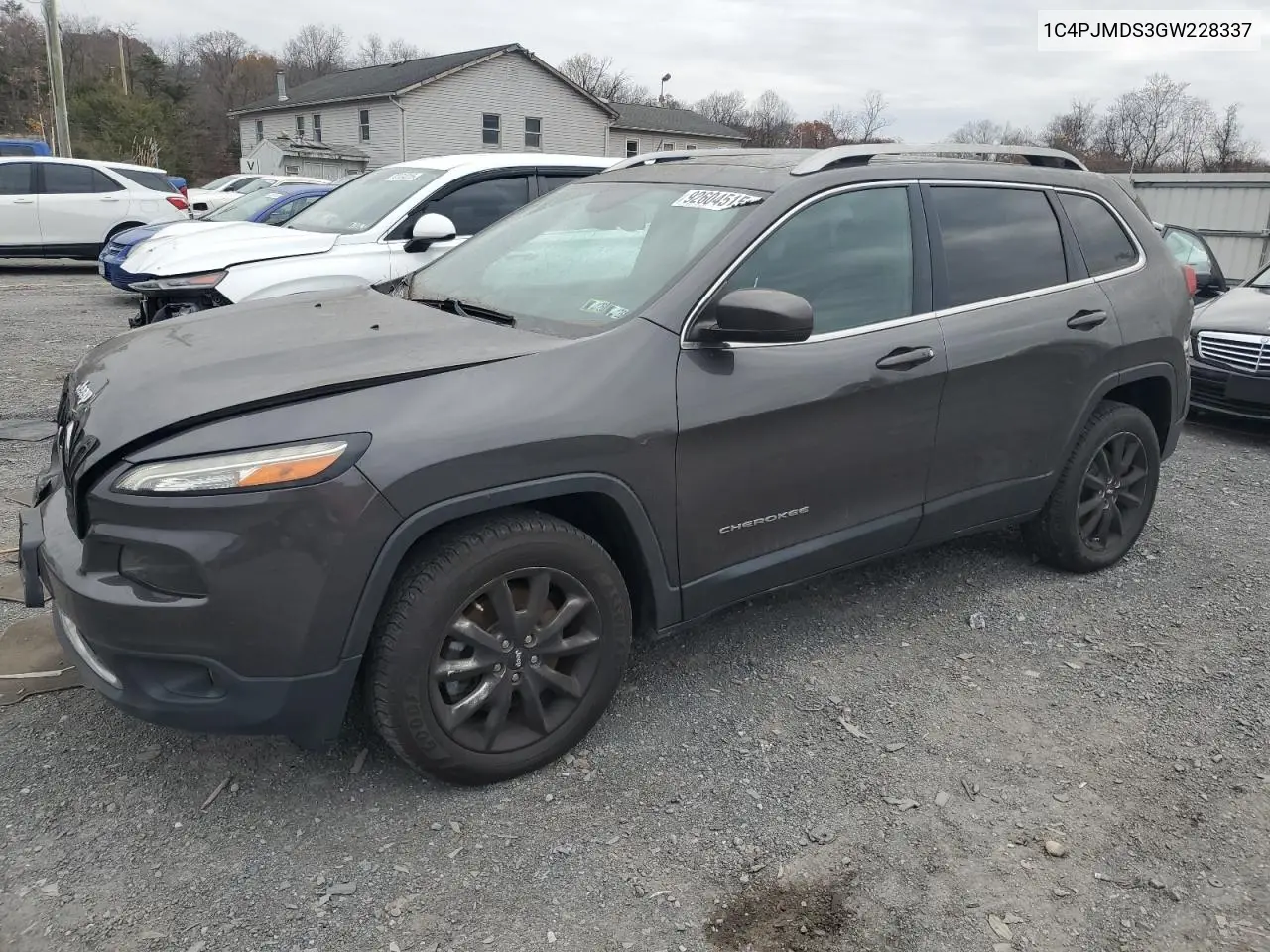 1C4PJMDS3GW228337 2016 Jeep Cherokee Limited