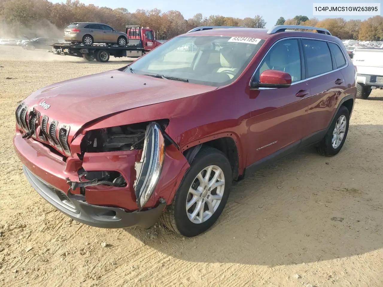 1C4PJMCS1GW263895 2016 Jeep Cherokee Latitude