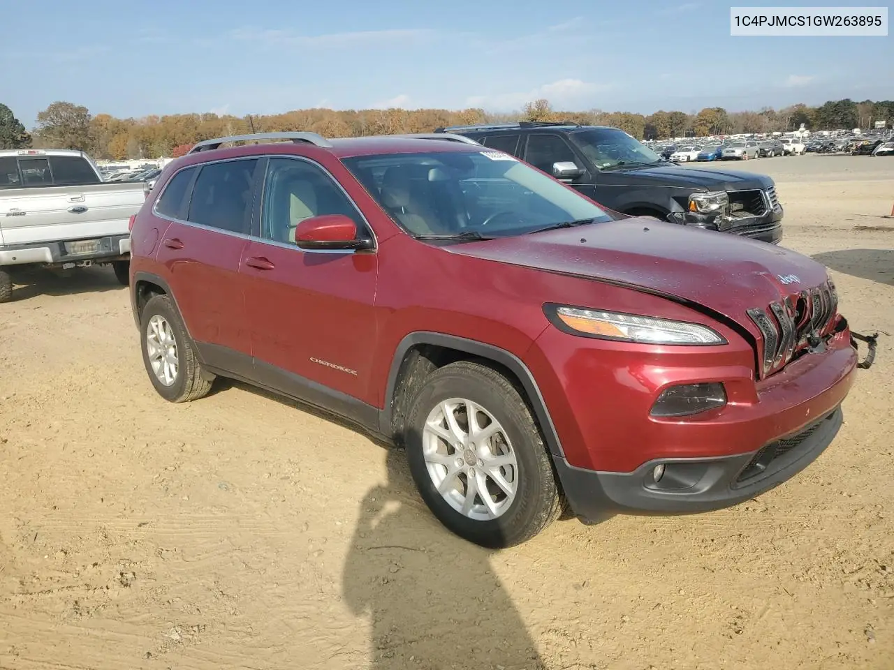 1C4PJMCS1GW263895 2016 Jeep Cherokee Latitude