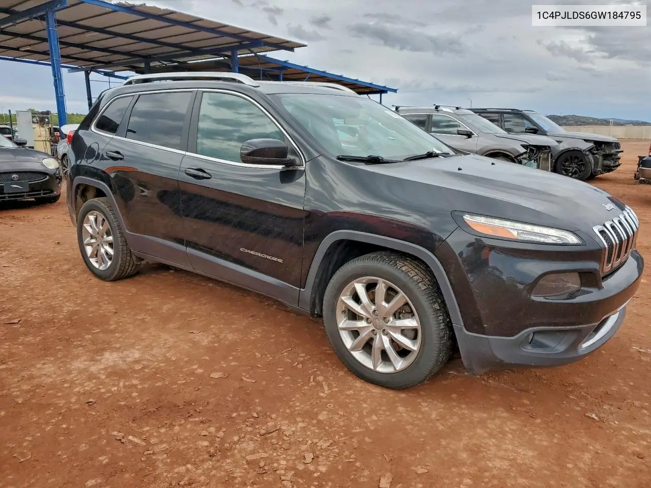 1C4PJLDS6GW184795 2016 Jeep Cherokee Limited