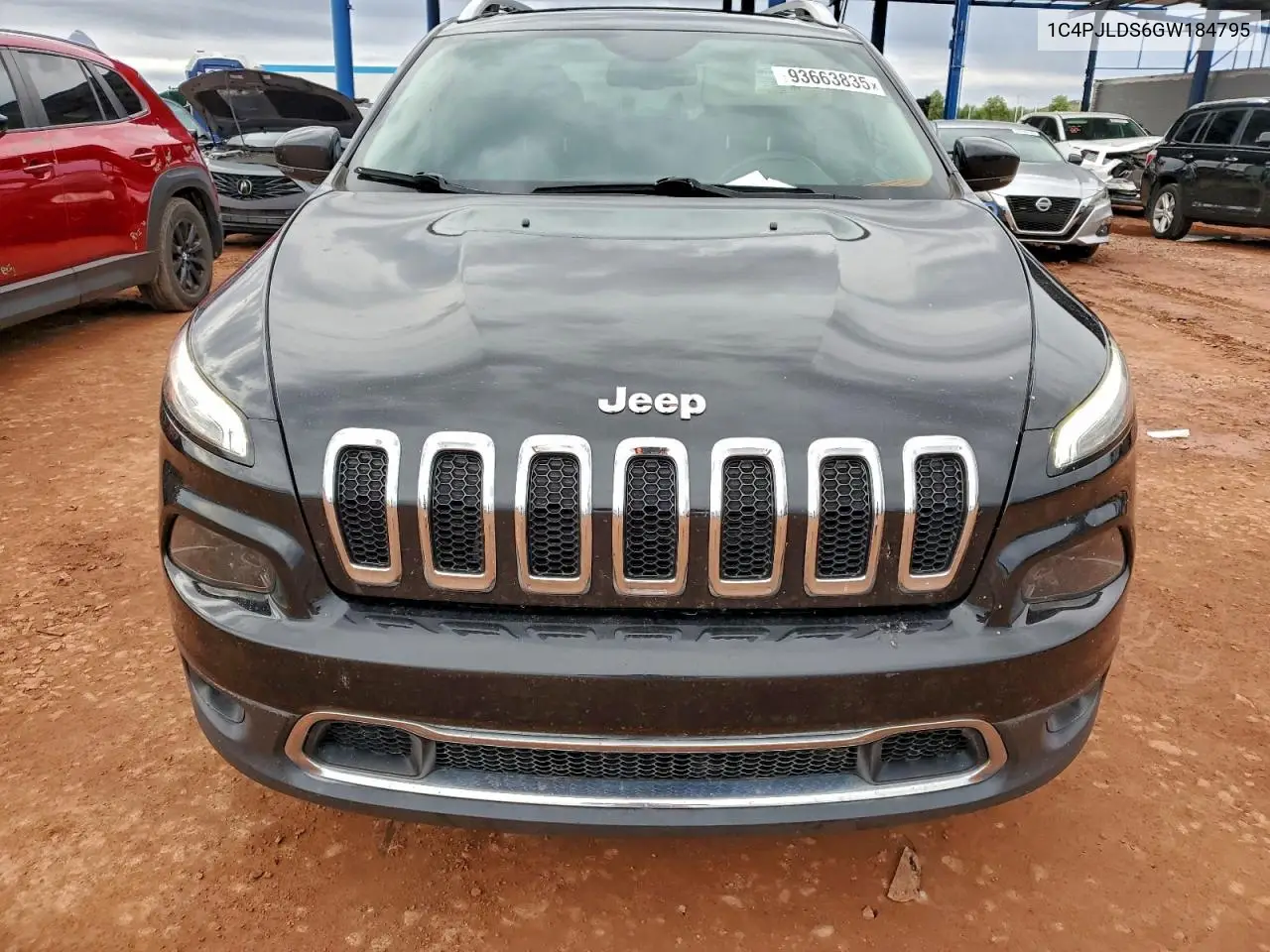 1C4PJLDS6GW184795 2016 Jeep Cherokee Limited