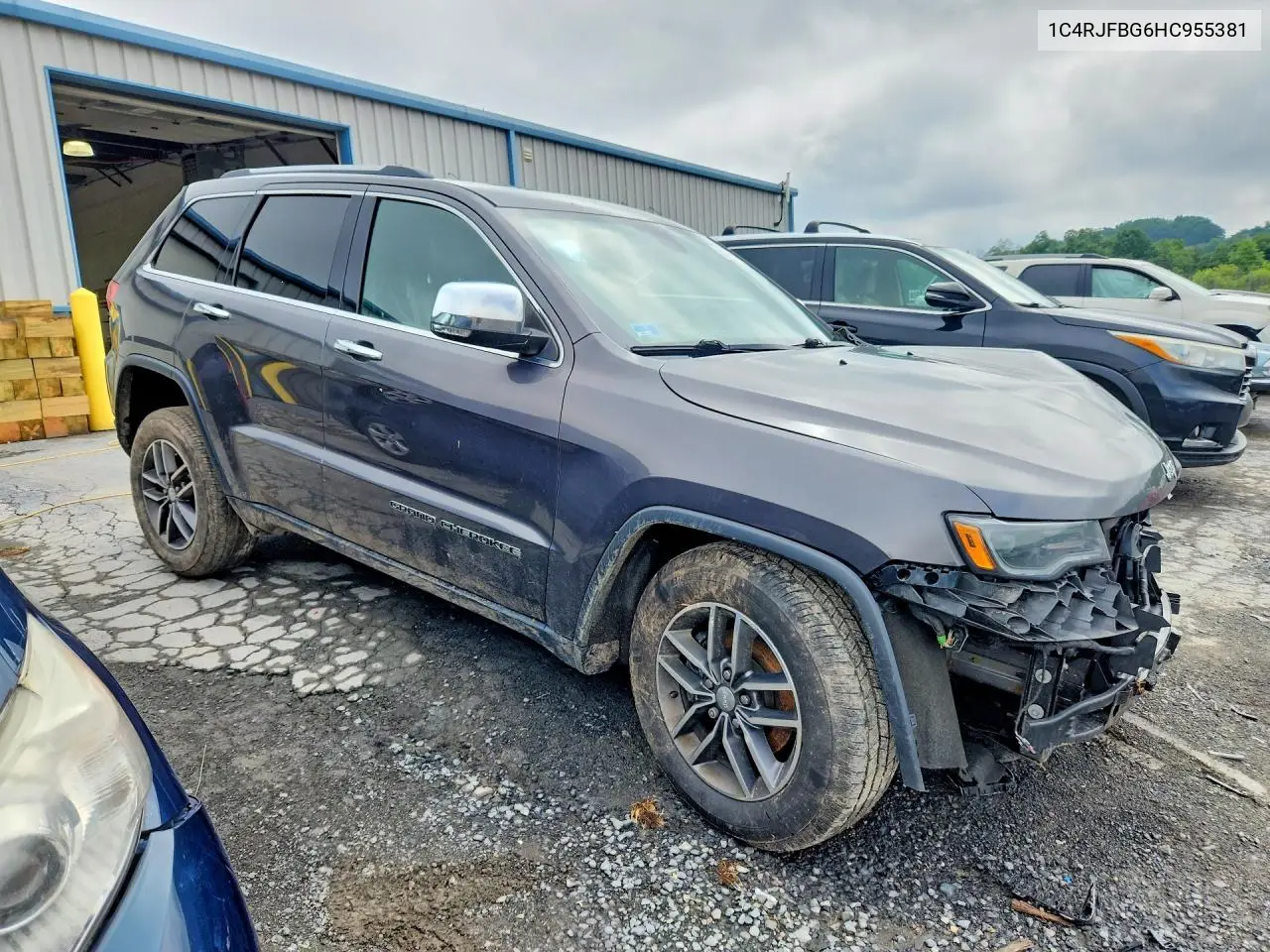 2017 Jeep Grand Cherokee Limited VIN: 1C4RJFBG6HC955381 Lot: 55427146