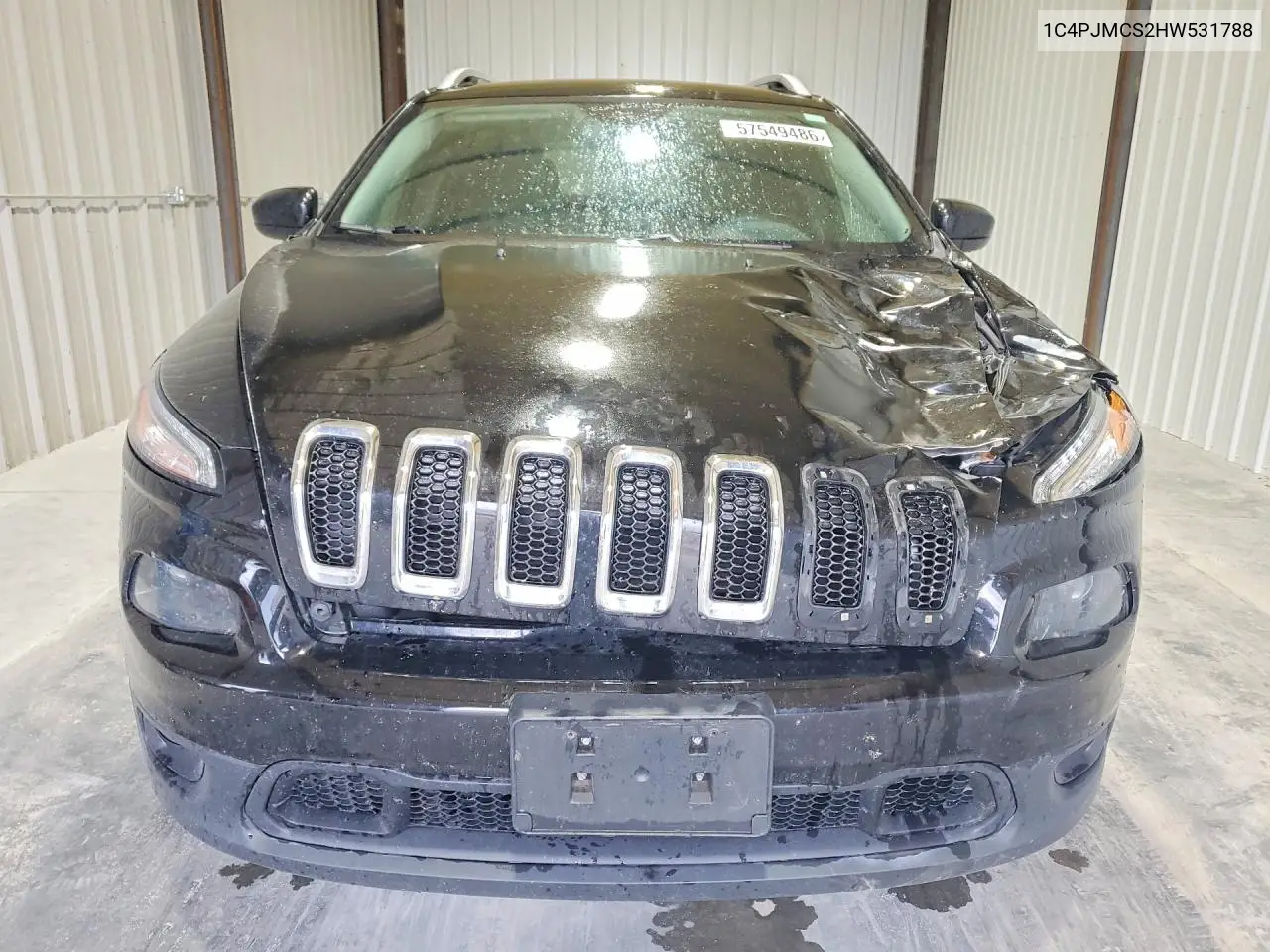 2017 Jeep Cherokee Latitude VIN: 1C4PJMCS2HW531788 Lot: 57549486
