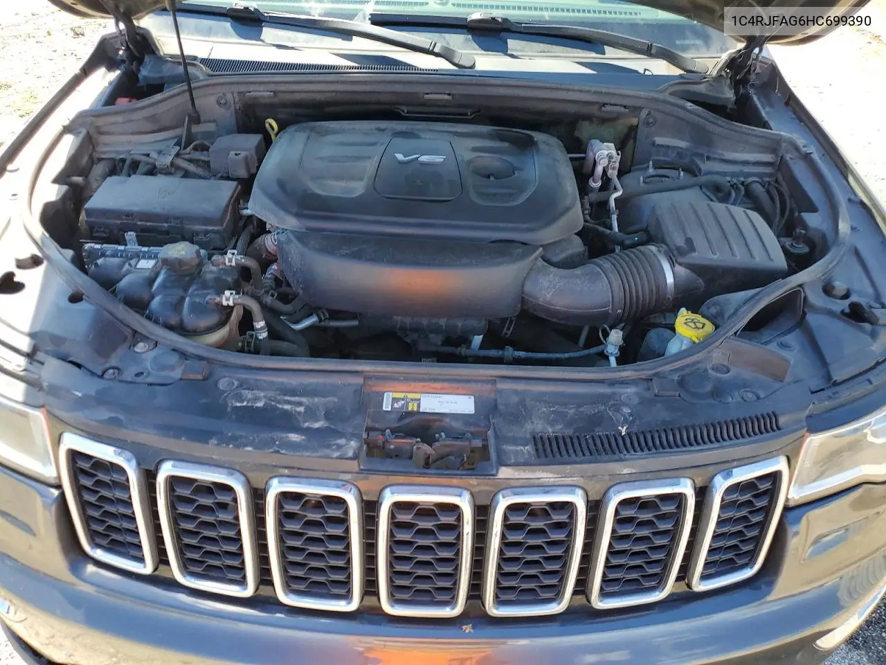 2017 Jeep Grand Cherokee Laredo VIN: 1C4RJFAG6HC699390 Lot: 58068816