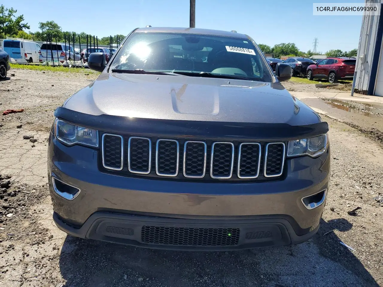 2017 Jeep Grand Cherokee Laredo VIN: 1C4RJFAG6HC699390 Lot: 58068816