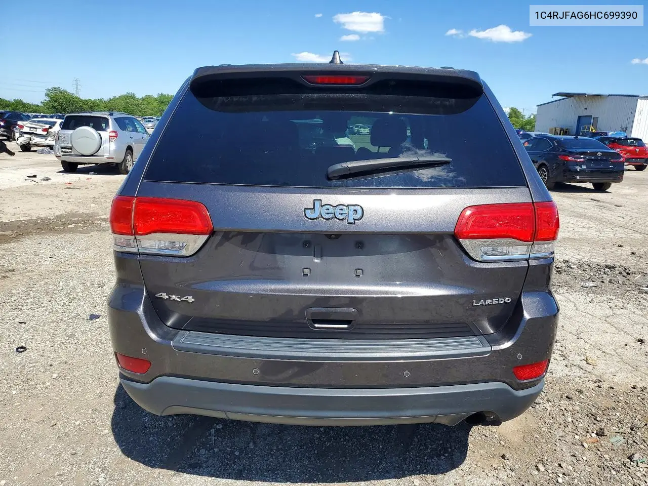 2017 Jeep Grand Cherokee Laredo VIN: 1C4RJFAG6HC699390 Lot: 58068816