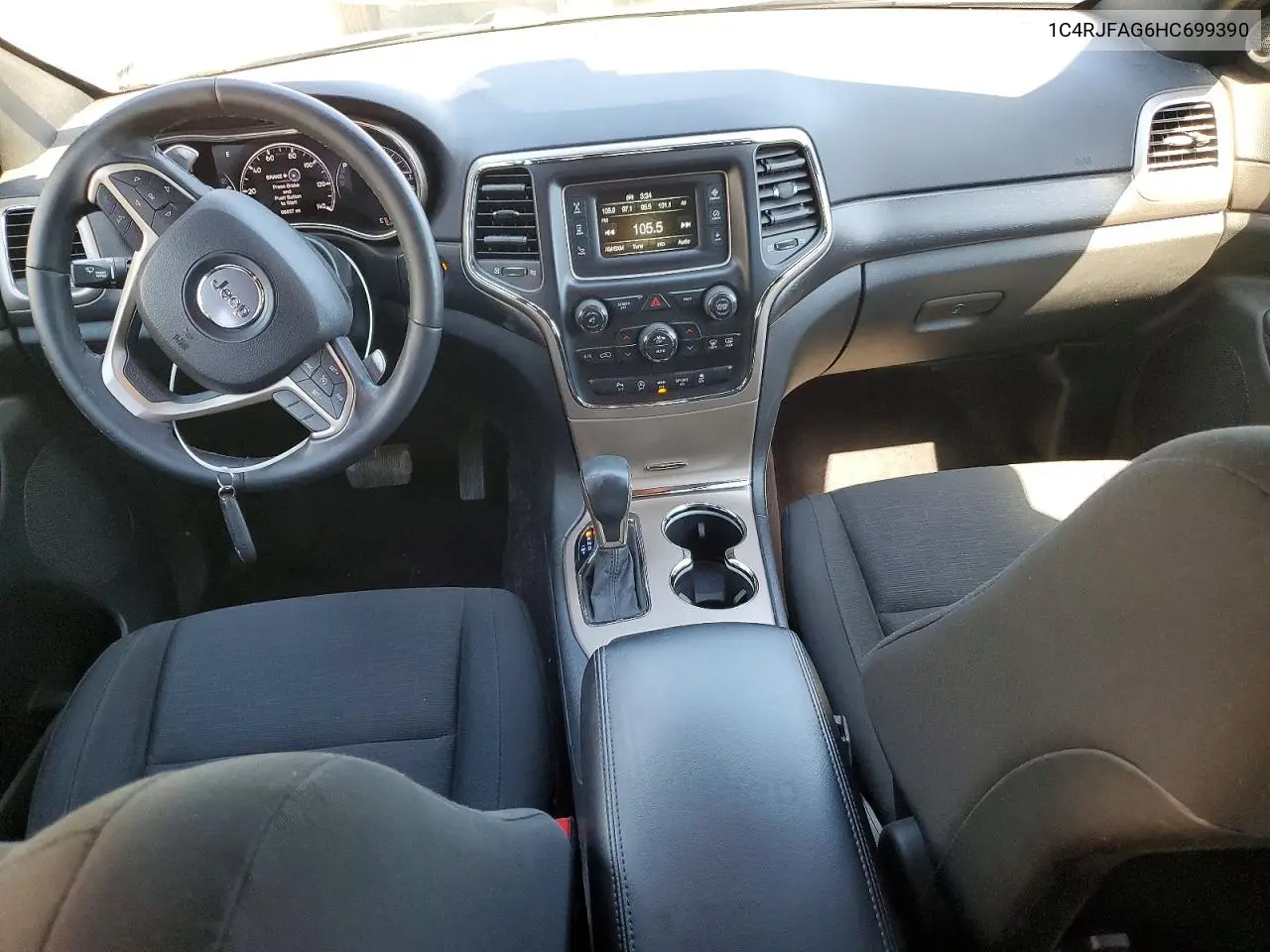 2017 Jeep Grand Cherokee Laredo VIN: 1C4RJFAG6HC699390 Lot: 58068816