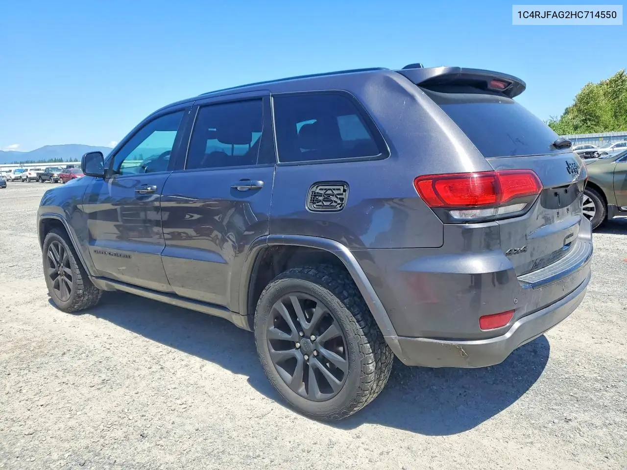 2017 Jeep Grand Cherokee Laredo VIN: 1C4RJFAG2HC714550 Lot: 58218176