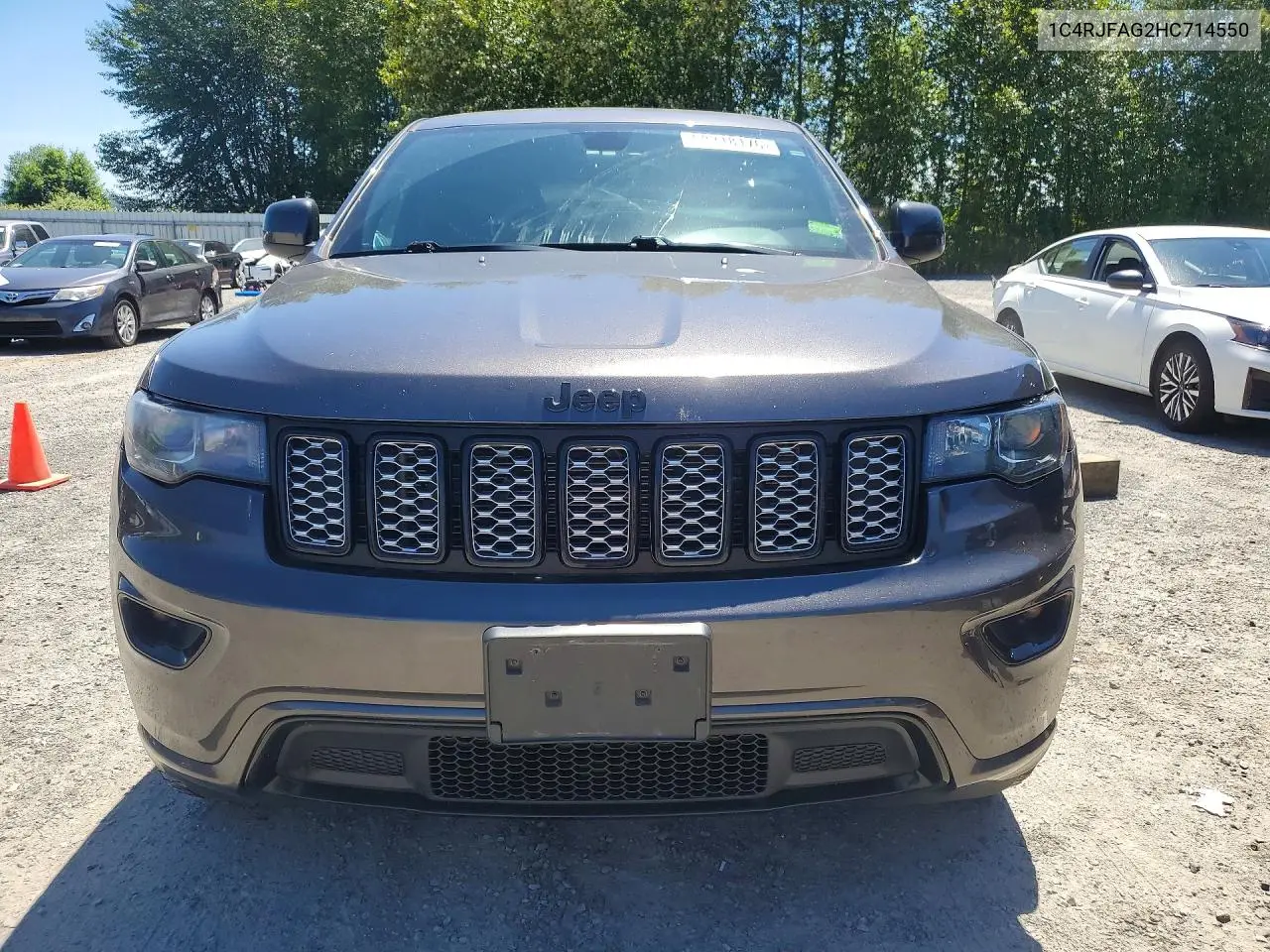 2017 Jeep Grand Cherokee Laredo VIN: 1C4RJFAG2HC714550 Lot: 58218176
