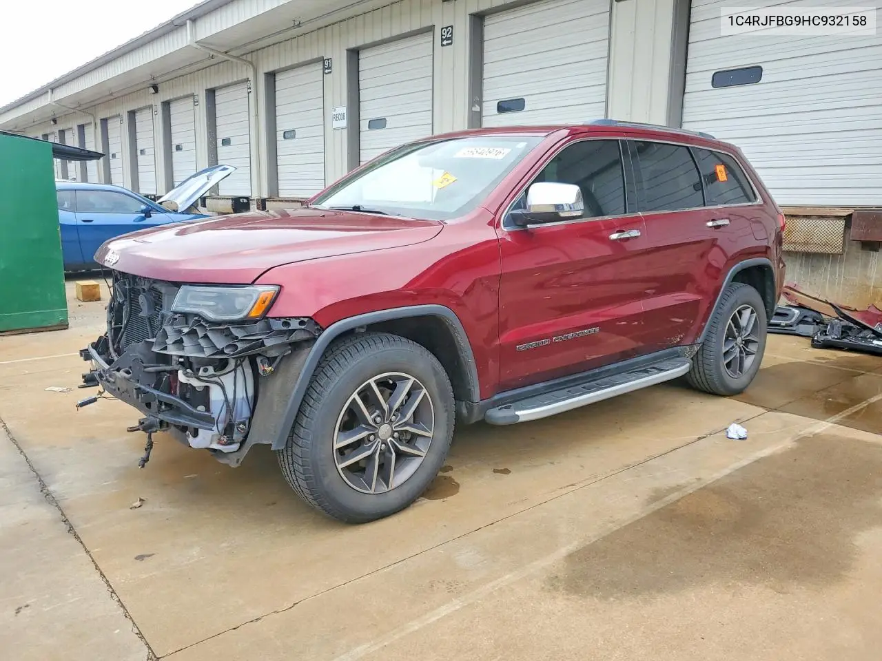 2017 Jeep Grand Cherokee Limited VIN: 1C4RJFBG9HC932158 Lot: 59840916