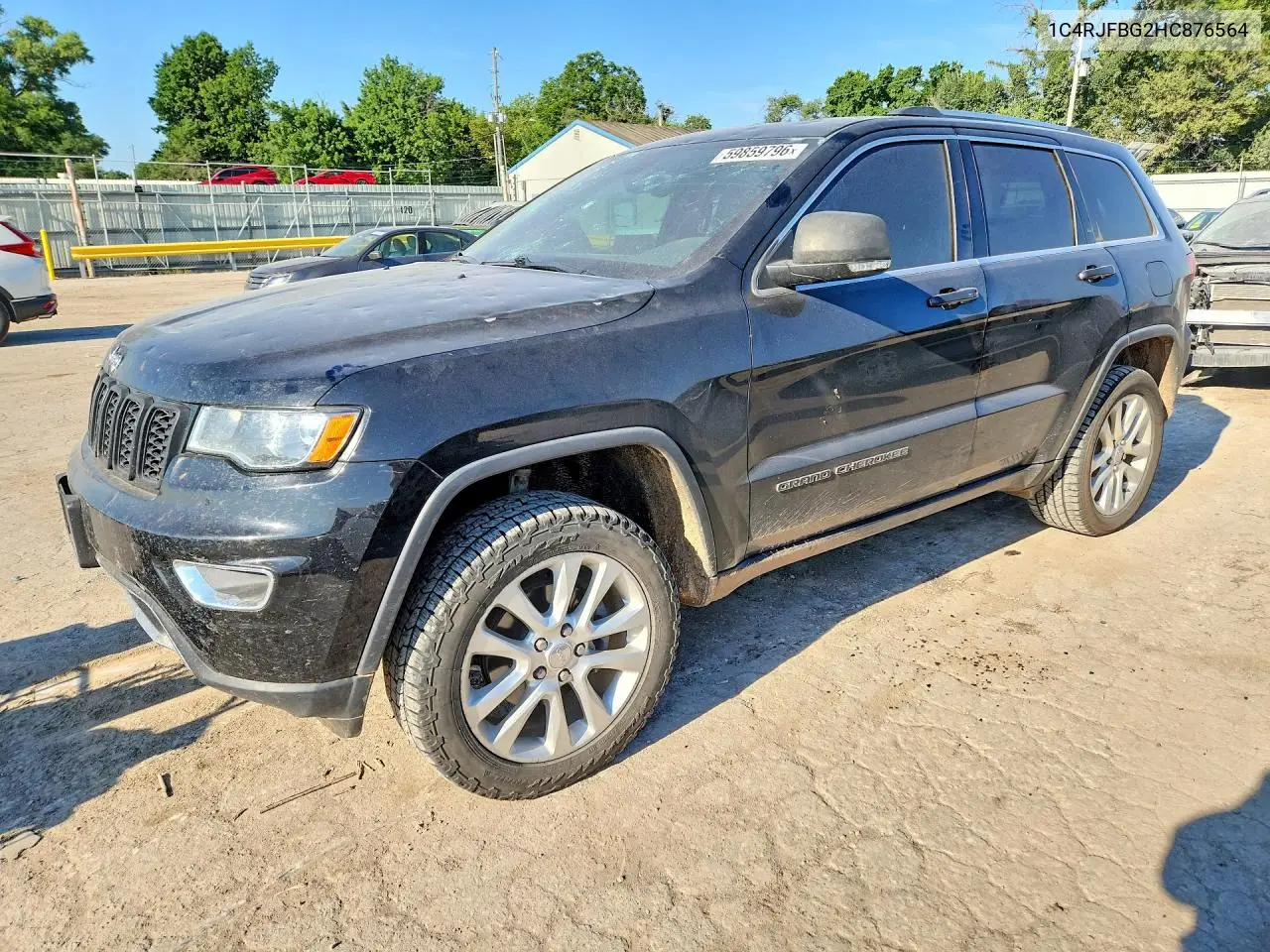 2017 Jeep Grand Cherokee Limited VIN: 1C4RJFBG2HC876564 Lot: 59859796
