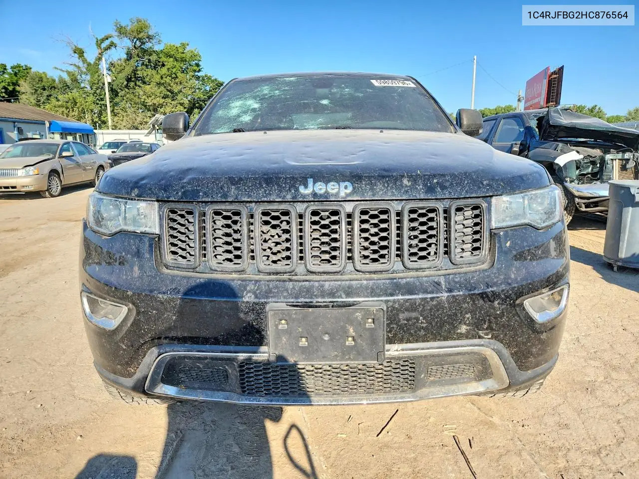 2017 Jeep Grand Cherokee Limited VIN: 1C4RJFBG2HC876564 Lot: 59859796
