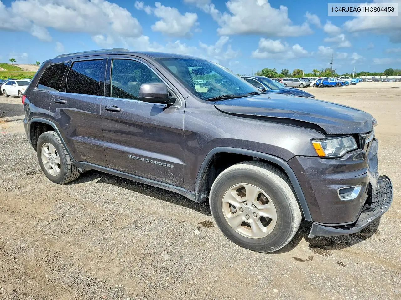 2017 Jeep Grand Cherokee Laredo VIN: 1C4RJEAG1HC804458 Lot: 60164706