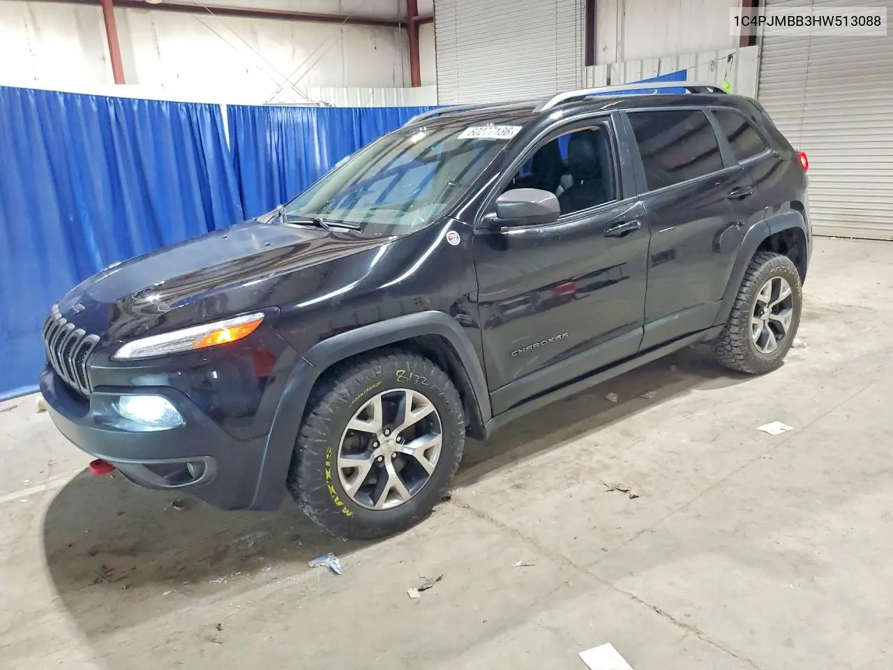2017 Jeep Cherokee Trailhawk VIN: 1C4PJMBB3HW513088 Lot: 60277136