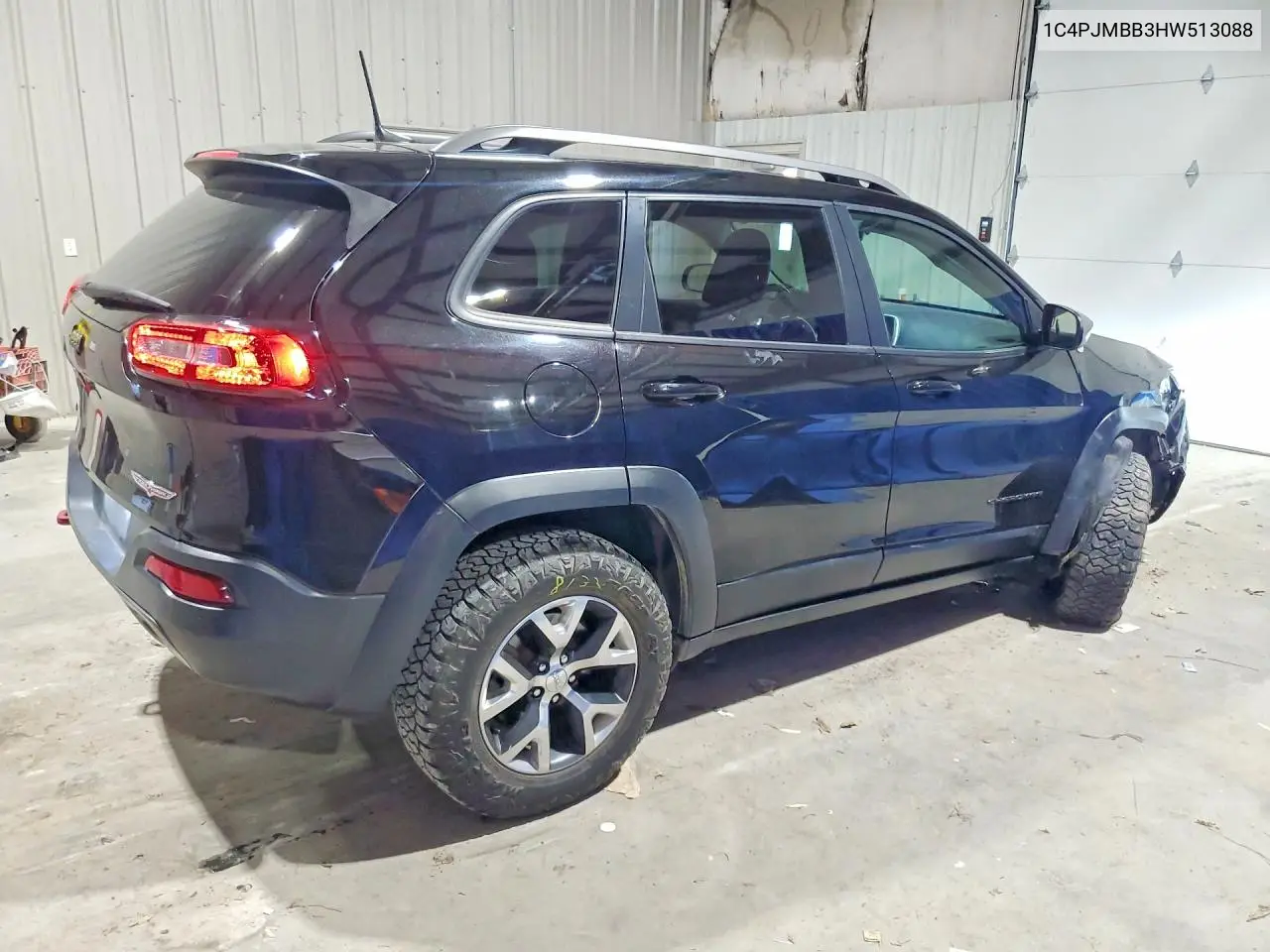 2017 Jeep Cherokee Trailhawk VIN: 1C4PJMBB3HW513088 Lot: 60277136