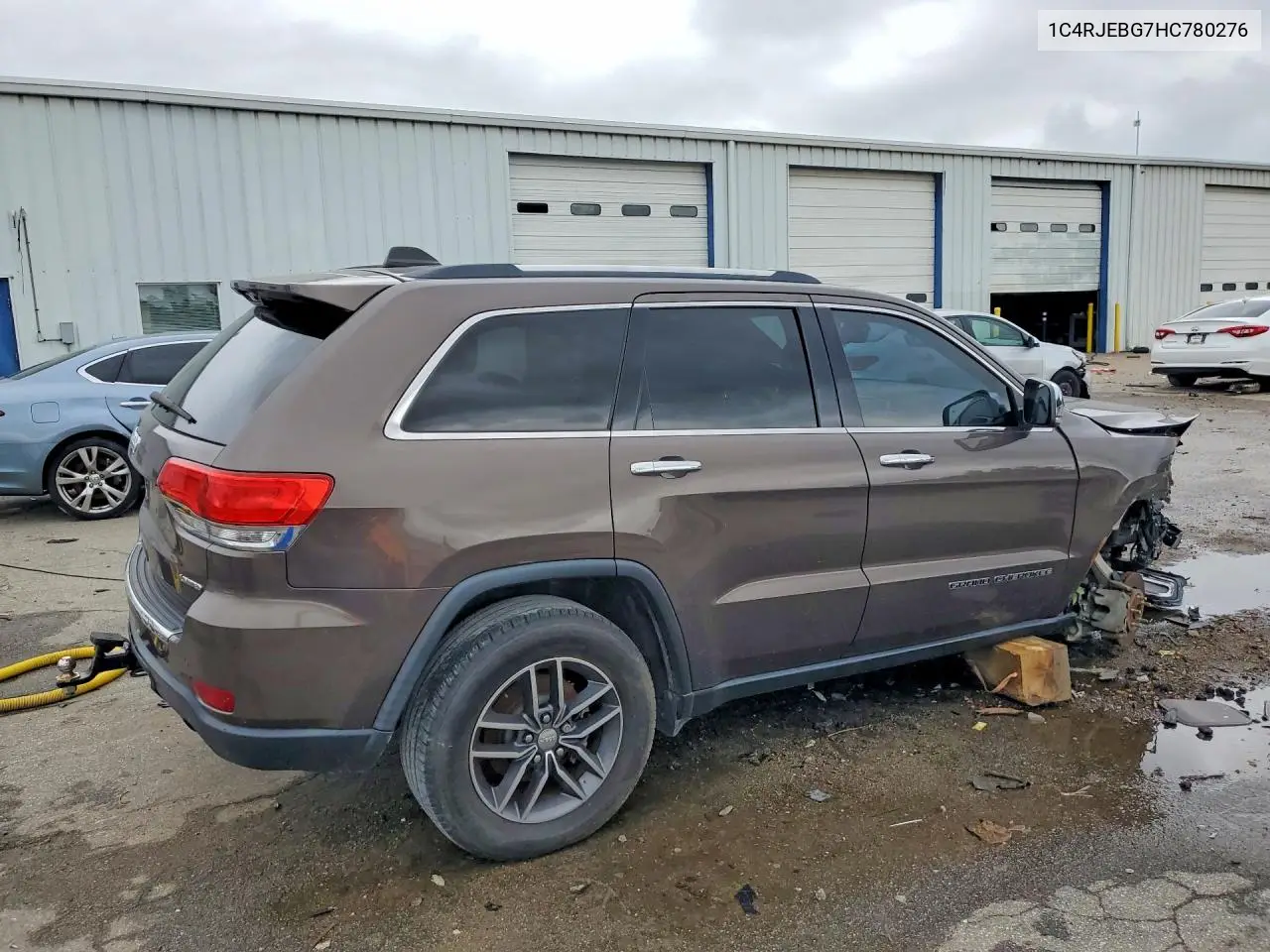 2017 Jeep Grand Cherokee Limited VIN: 1C4RJEBG7HC780276 Lot: 60682566