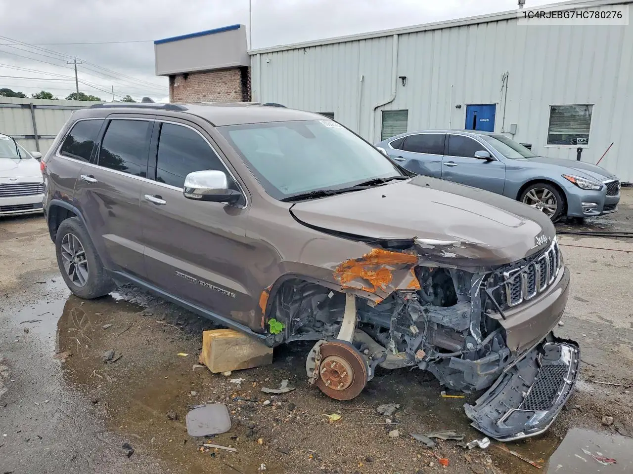 2017 Jeep Grand Cherokee Limited VIN: 1C4RJEBG7HC780276 Lot: 60682566