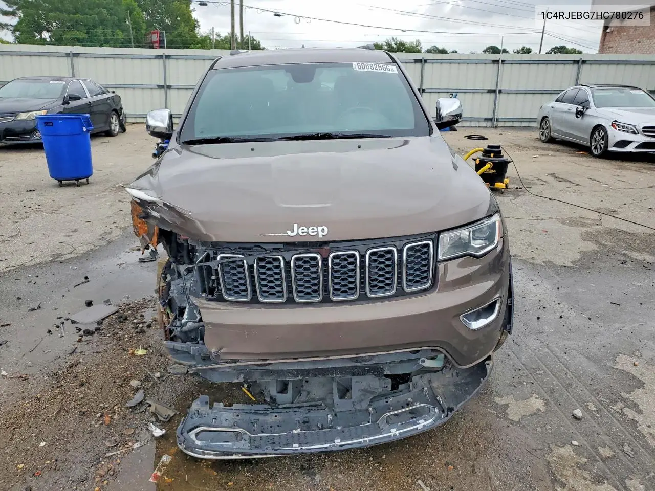 2017 Jeep Grand Cherokee Limited VIN: 1C4RJEBG7HC780276 Lot: 60682566