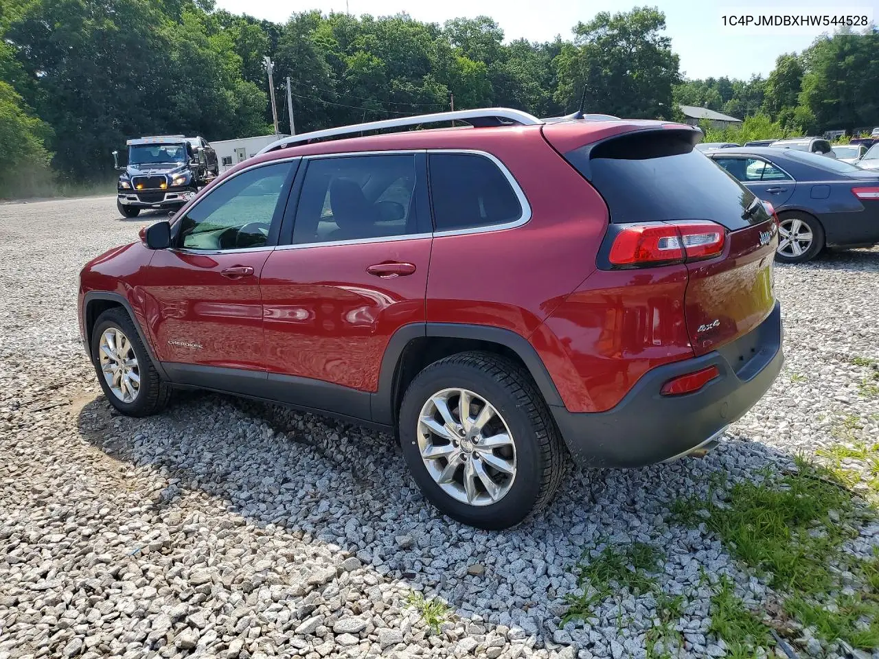 2017 Jeep Cherokee Limited VIN: 1C4PJMDBXHW544528 Lot: 60914756