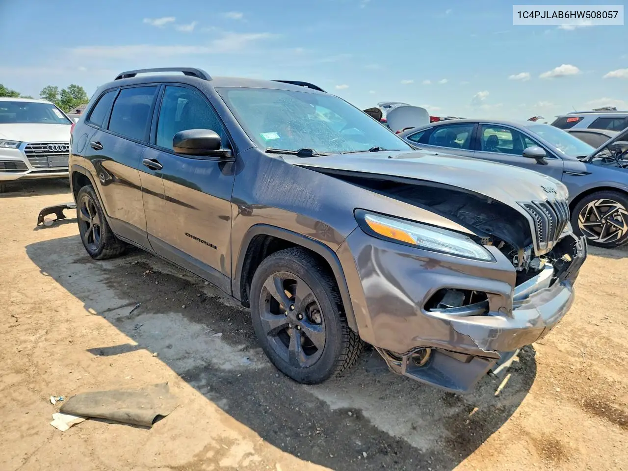 2017 Jeep Cherokee Sport VIN: 1C4PJLAB6HW508057 Lot: 60975256