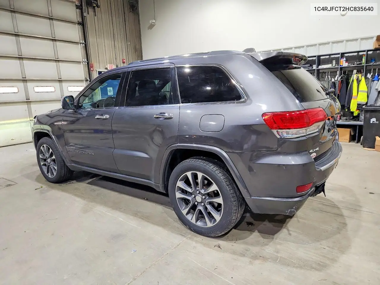 2017 Jeep Grand Cherokee Overland VIN: 1C4RJFCT2HC835640 Lot: 60994876
