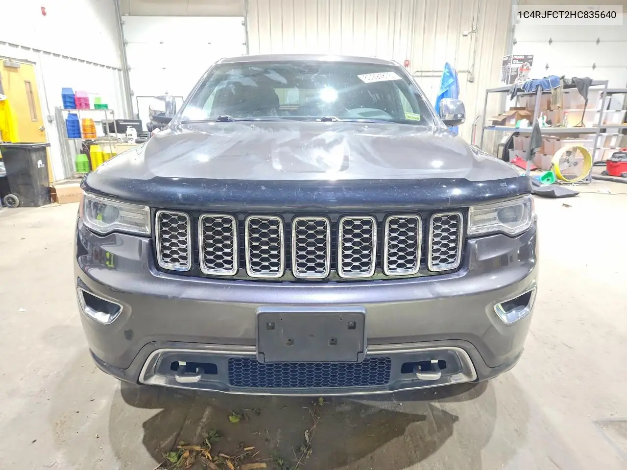 2017 Jeep Grand Cherokee Overland VIN: 1C4RJFCT2HC835640 Lot: 60994876