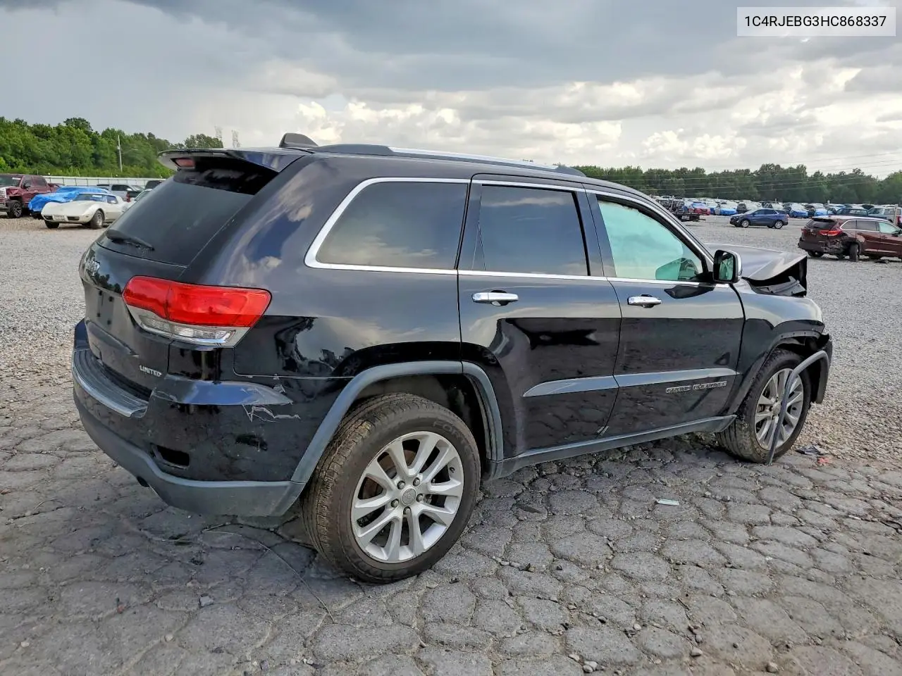 2017 Jeep Grand Cherokee Limited VIN: 1C4RJEBG3HC868337 Lot: 61136506