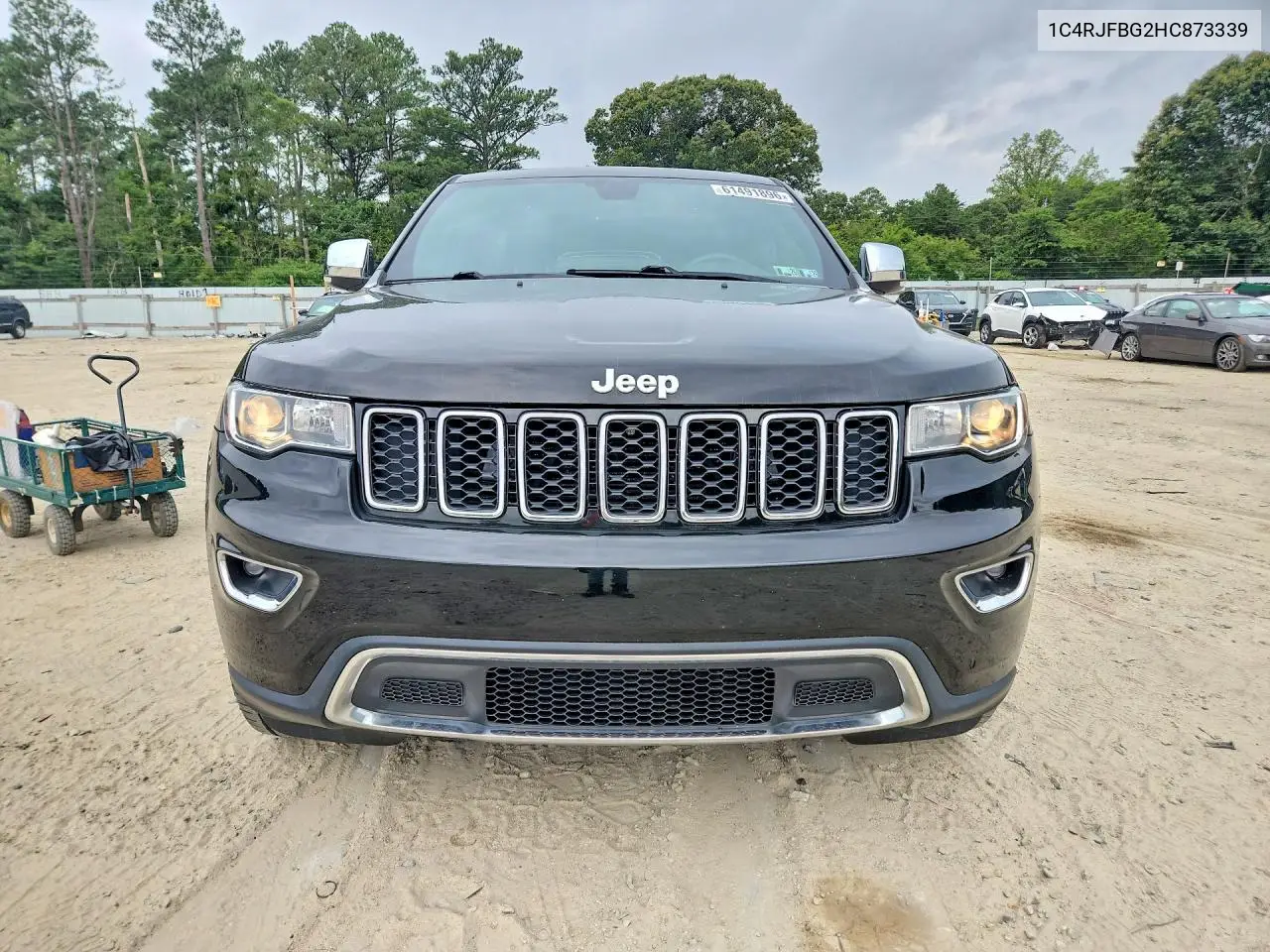 2017 Jeep Grand Cherokee Limited VIN: 1C4RJFBG2HC873339 Lot: 61491896