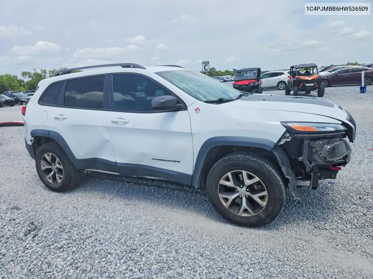 2017 Jeep Cherokee Trailhawk VIN: 1C4PJMBB6HW536509 Lot: 61541176