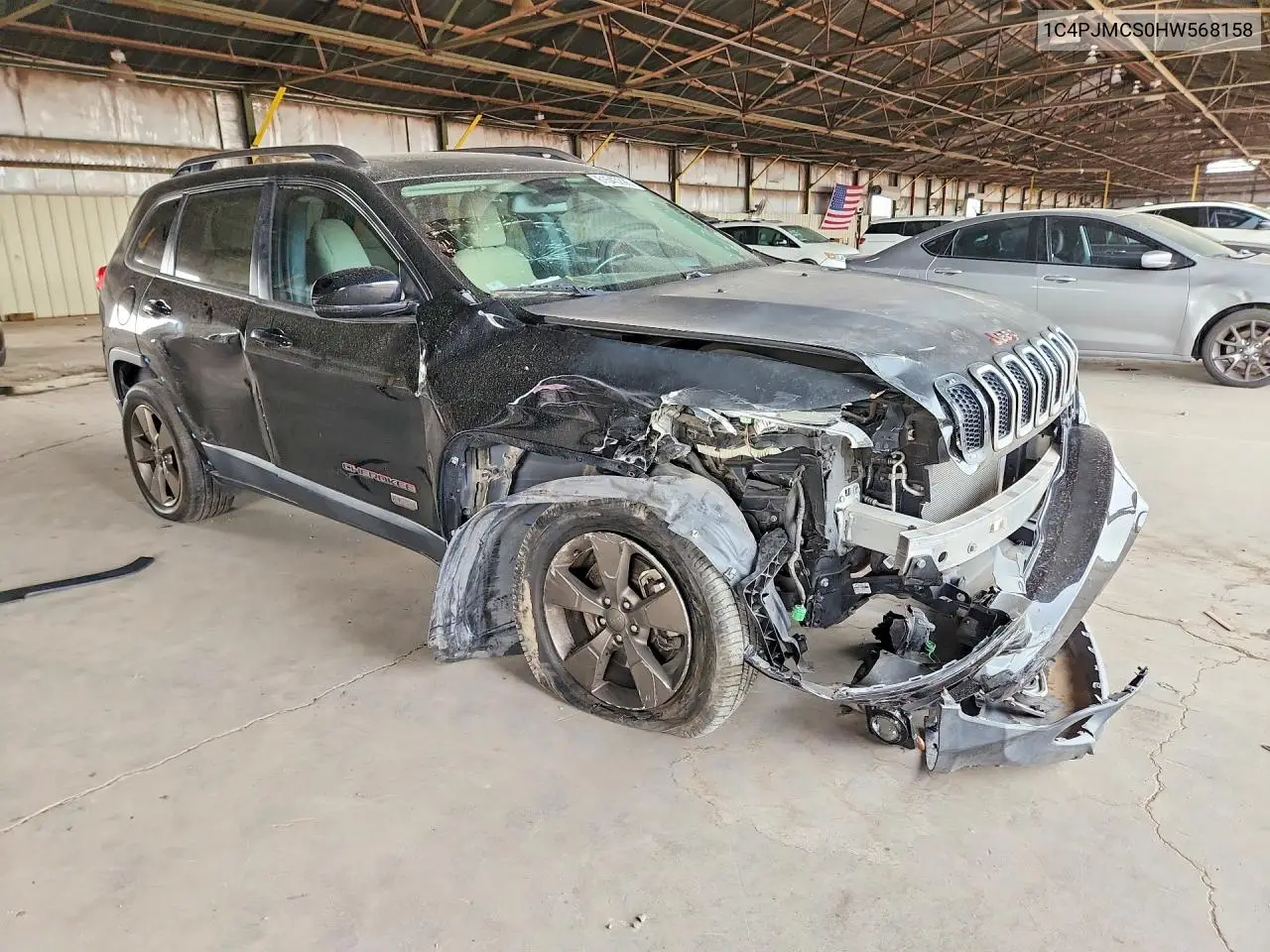 2017 Jeep Cherokee VIN: 1C4PJMCS0HW568158 Lot: 61545296