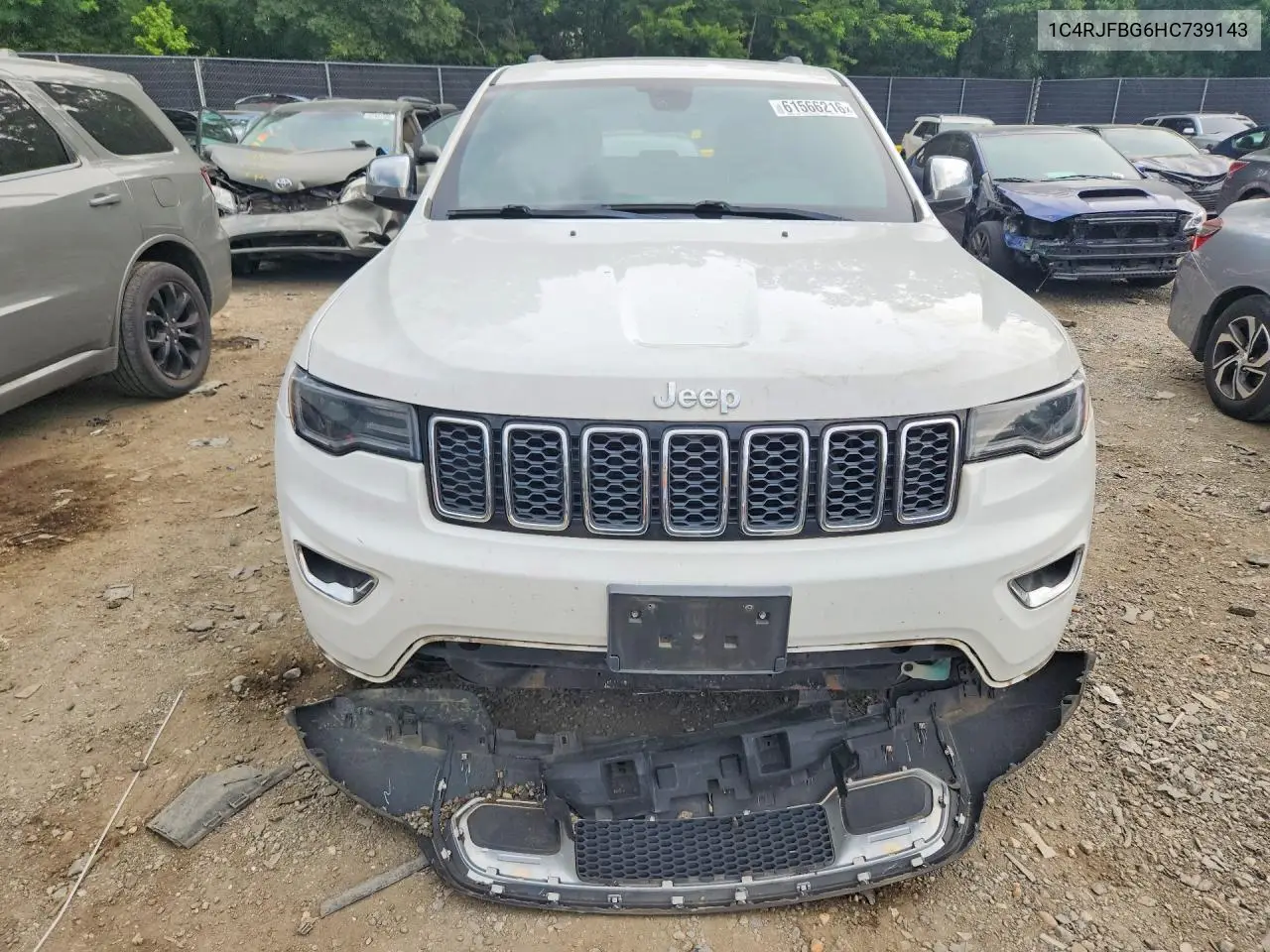 2017 Jeep Grand Cherokee Limited VIN: 1C4RJFBG6HC739143 Lot: 61566216