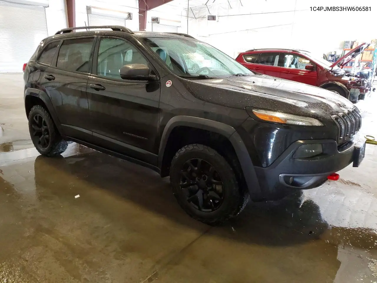2017 Jeep Cherokee Trailhawk VIN: 1C4PJMBS3HW606581 Lot: 61586876