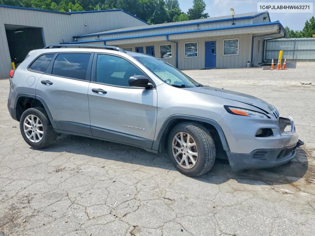 2017 Jeep Cherokee Sport VIN: 1C4PJLAB4HW663271 Lot: 61673586