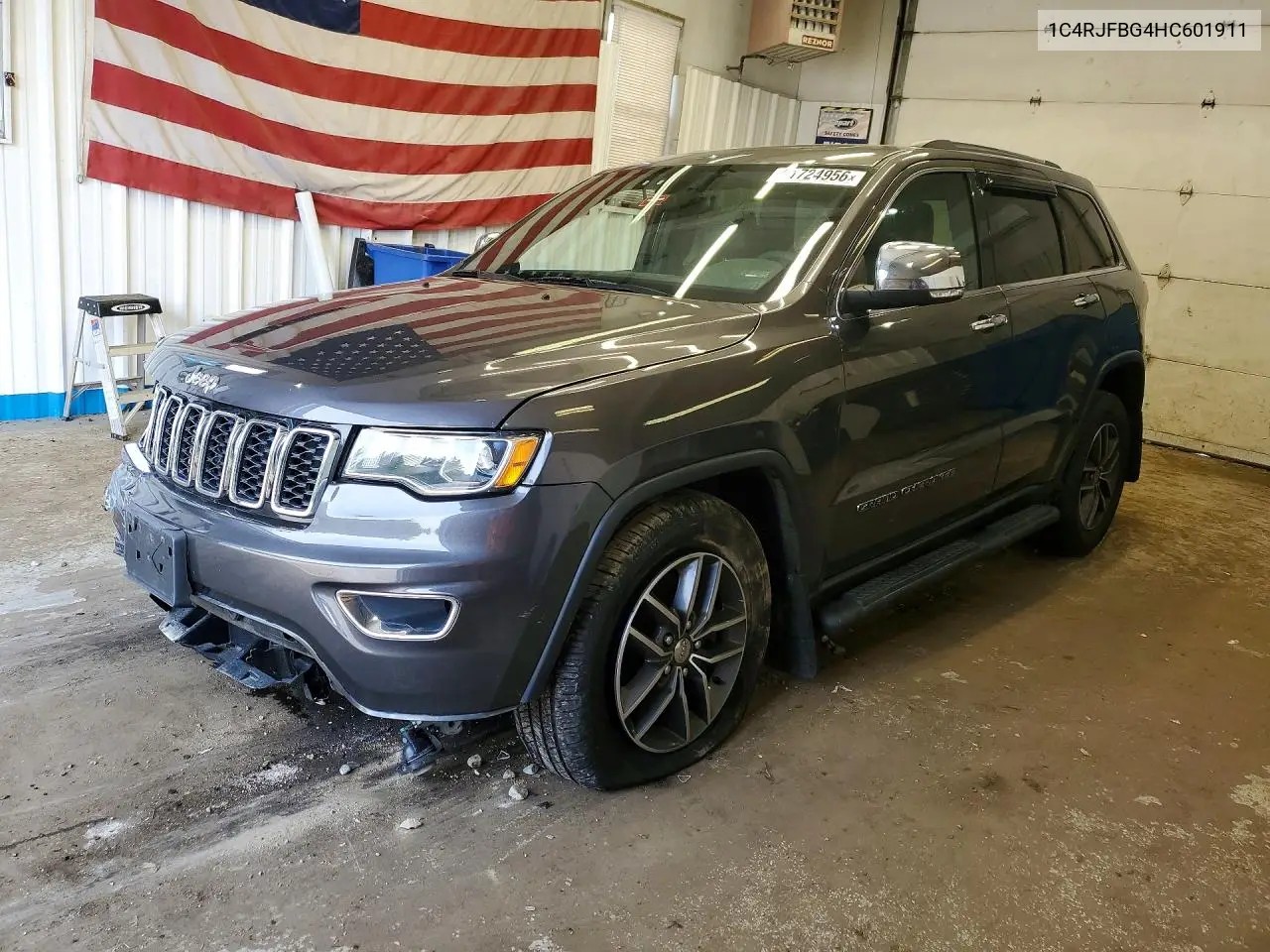 2017 Jeep Grand Cherokee Limited VIN: 1C4RJFBG4HC601911 Lot: 61724956