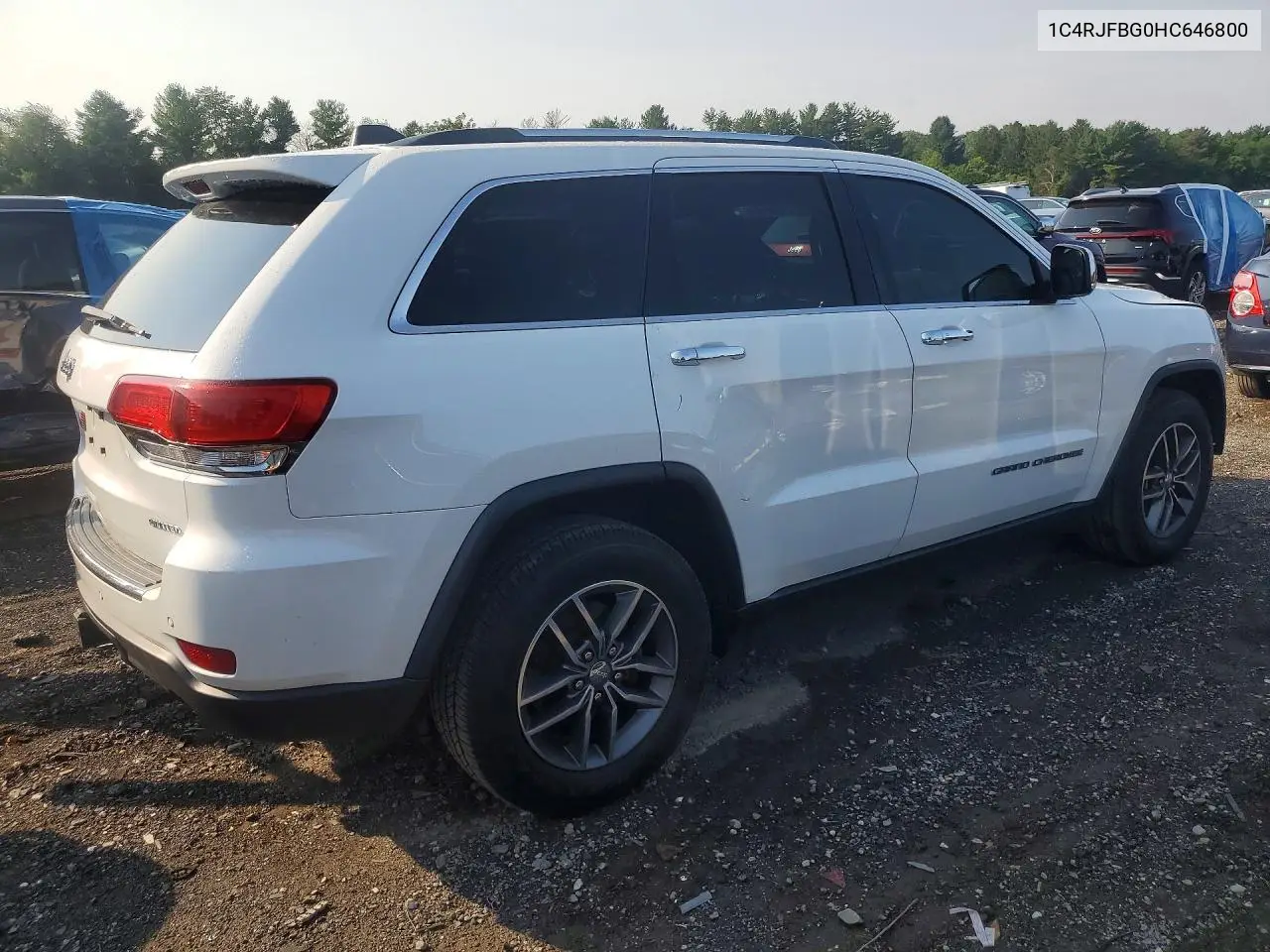 2017 Jeep Grand Cherokee Limited VIN: 1C4RJFBG0HC646800 Lot: 61866156