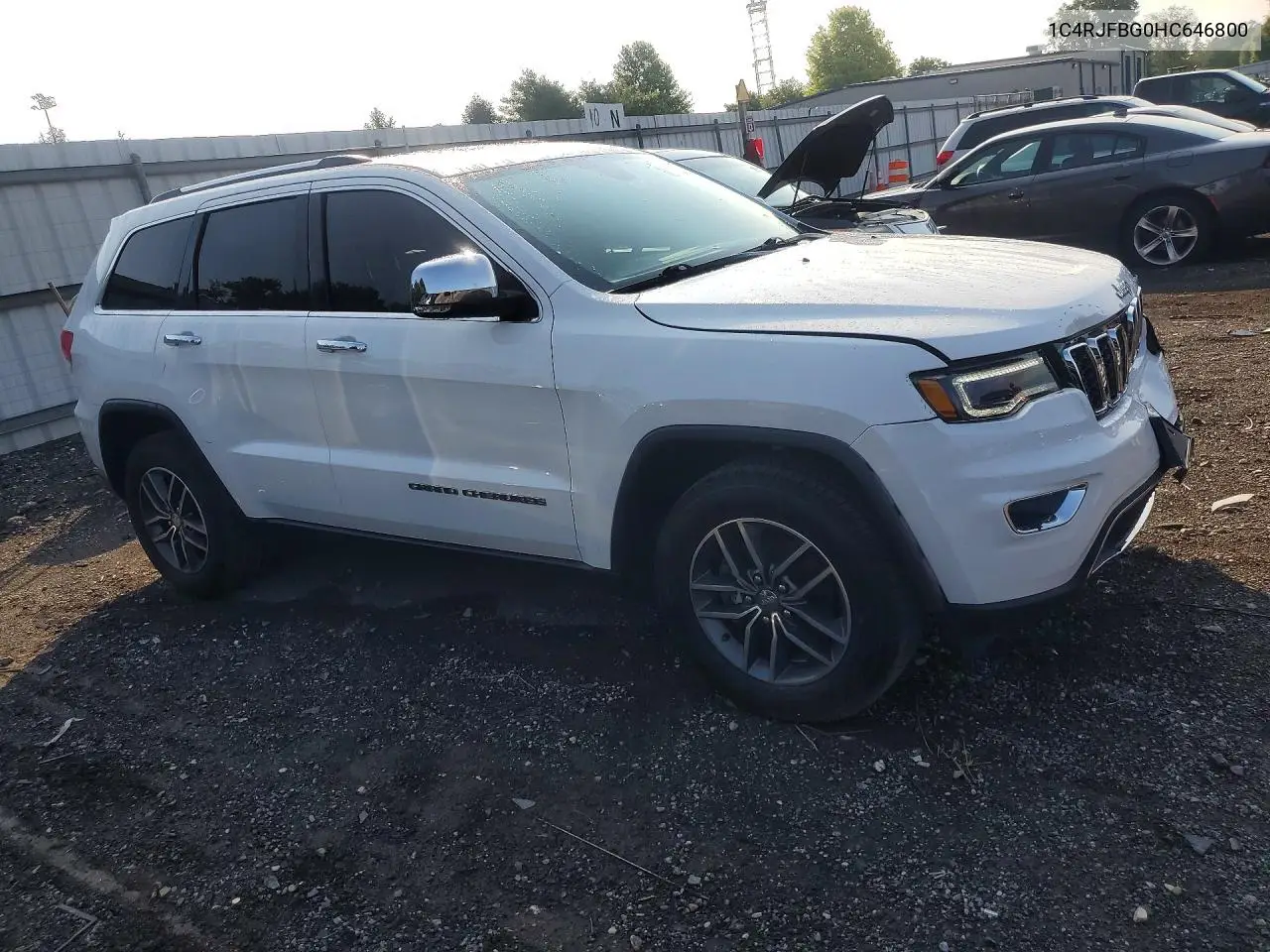 2017 Jeep Grand Cherokee Limited VIN: 1C4RJFBG0HC646800 Lot: 61866156