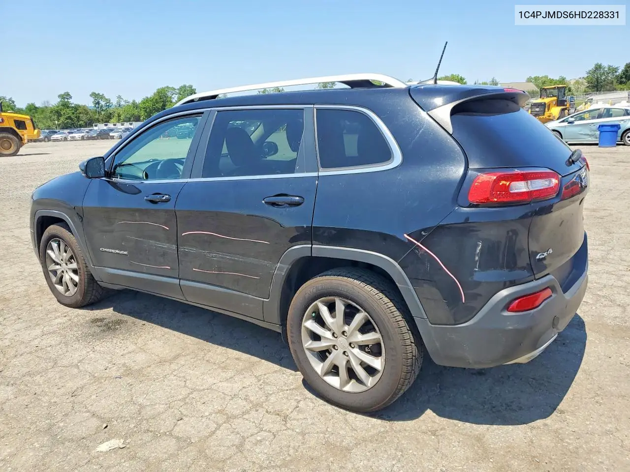 2017 Jeep Cherokee Limited VIN: 1C4PJMDS6HD228331 Lot: 61902126