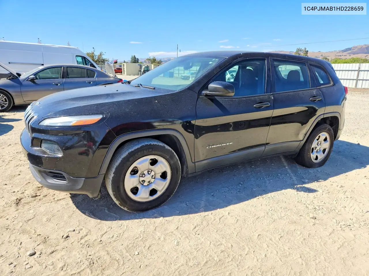 2017 Jeep Cherokee Sport VIN: 1C4PJMAB1HD228659 Lot: 61961076