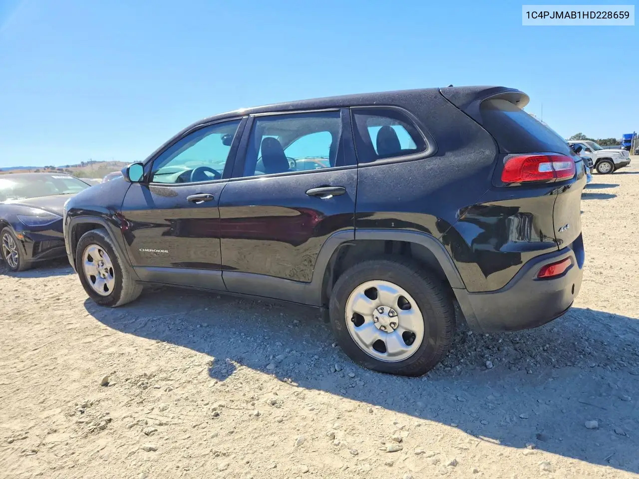 2017 Jeep Cherokee Sport VIN: 1C4PJMAB1HD228659 Lot: 61961076