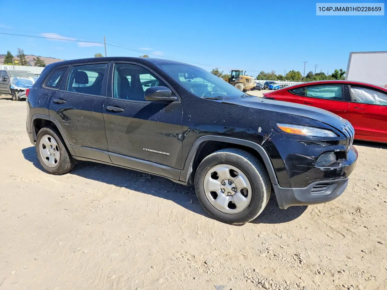 2017 Jeep Cherokee Sport VIN: 1C4PJMAB1HD228659 Lot: 61961076