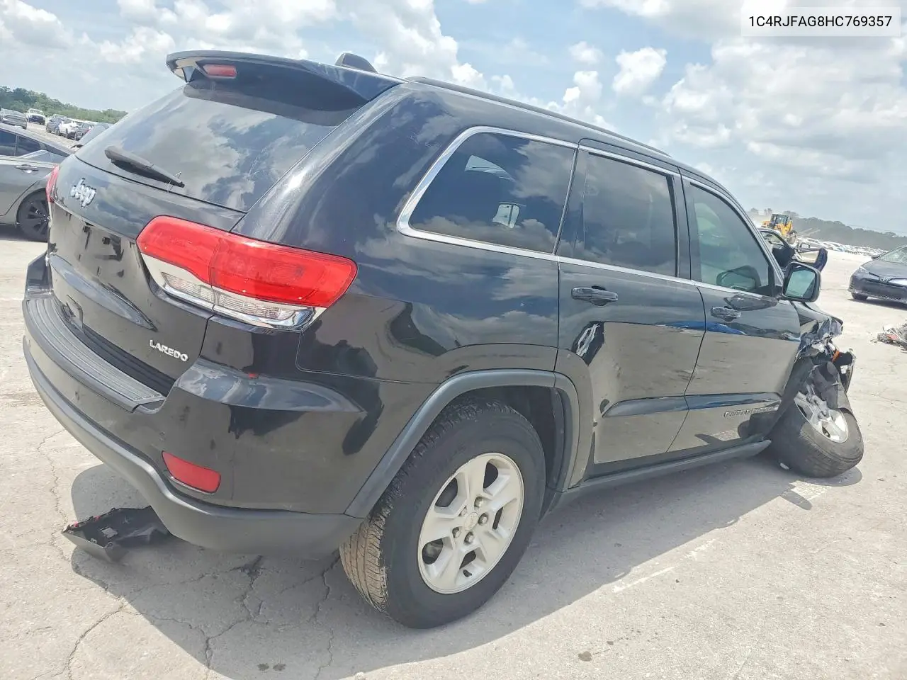 2017 Jeep Grand Cherokee Laredo VIN: 1C4RJFAG8HC769357 Lot: 62033746
