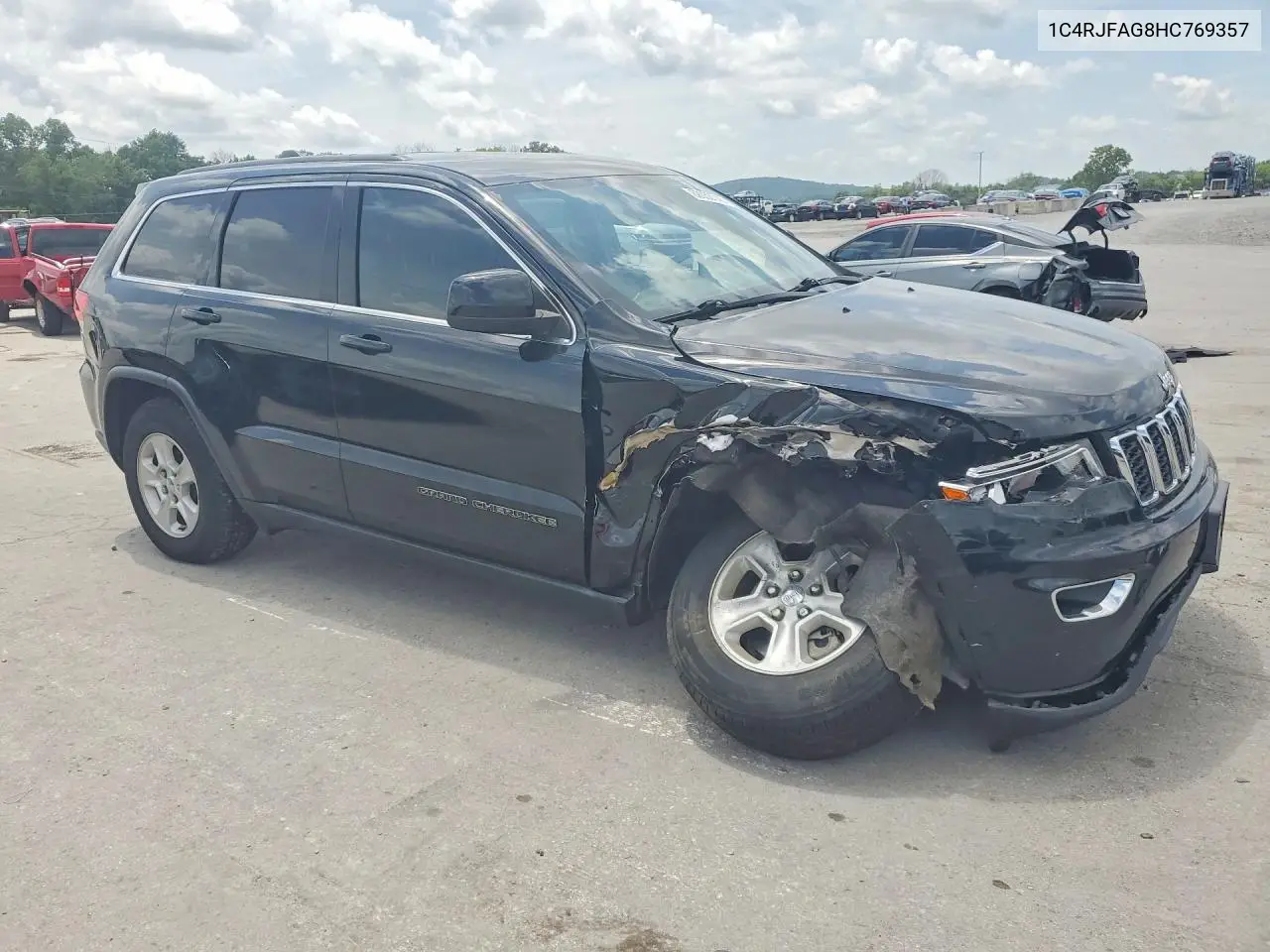 2017 Jeep Grand Cherokee Laredo VIN: 1C4RJFAG8HC769357 Lot: 62033746