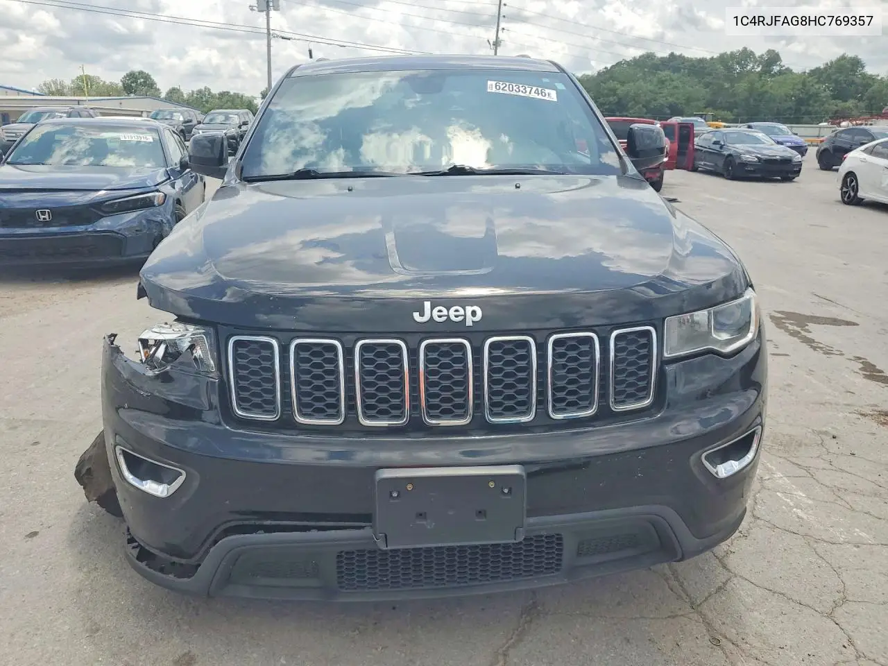 2017 Jeep Grand Cherokee Laredo VIN: 1C4RJFAG8HC769357 Lot: 62033746