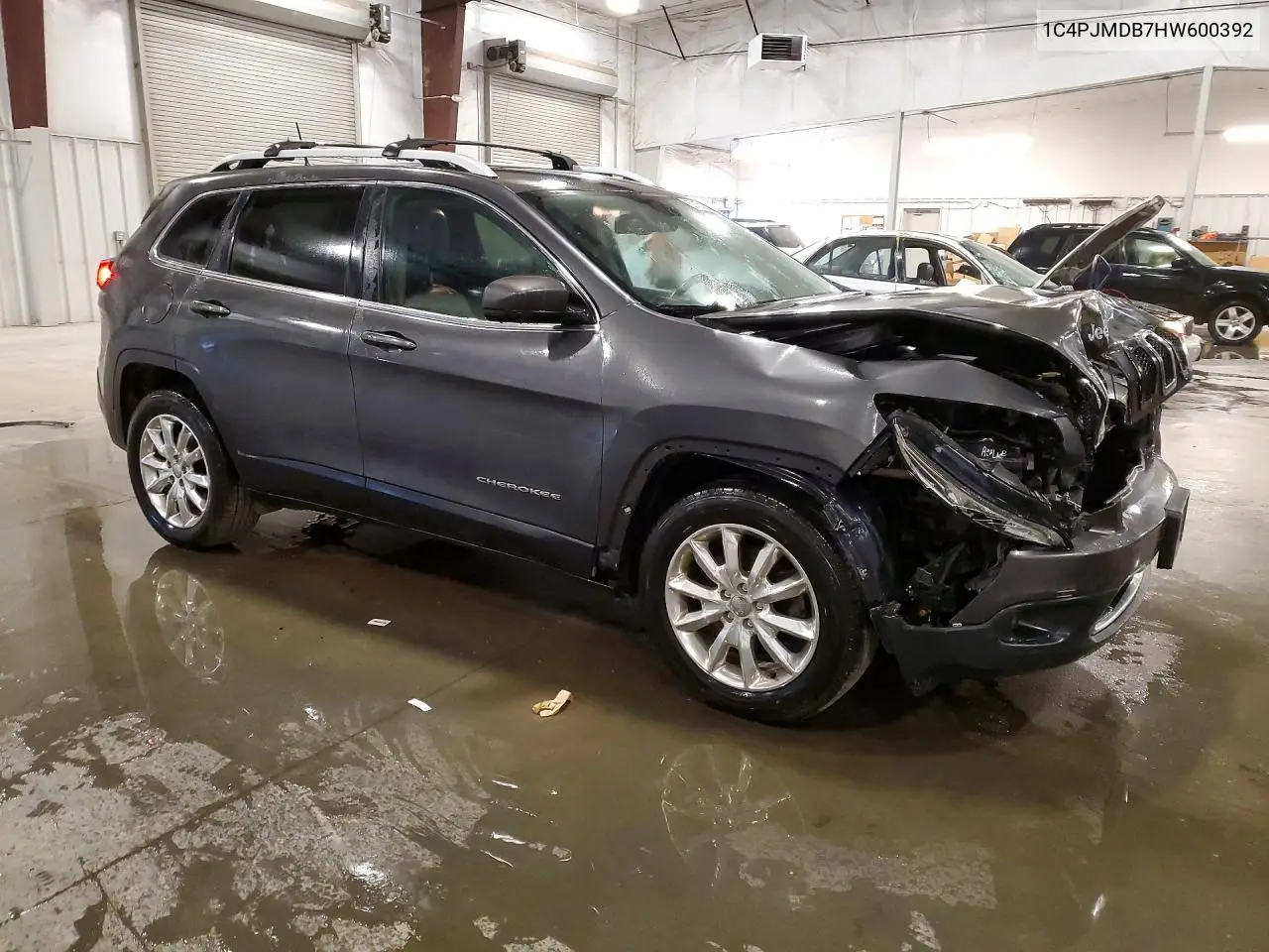 2017 Jeep Cherokee Limited VIN: 1C4PJMDB7HW600392 Lot: 62104346